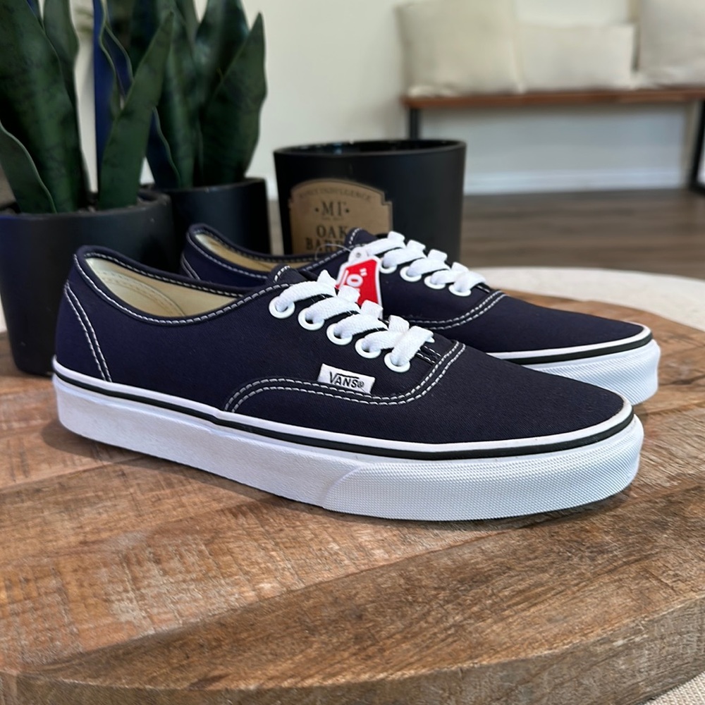 Vans Dark Blue Authentic Women’s Size 8.5